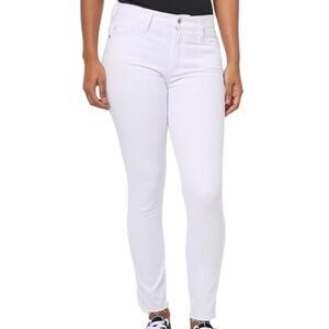 AG Adriano Goldschmied Farrah Ankle High Rise Skinny White Women's Size 28 NWT